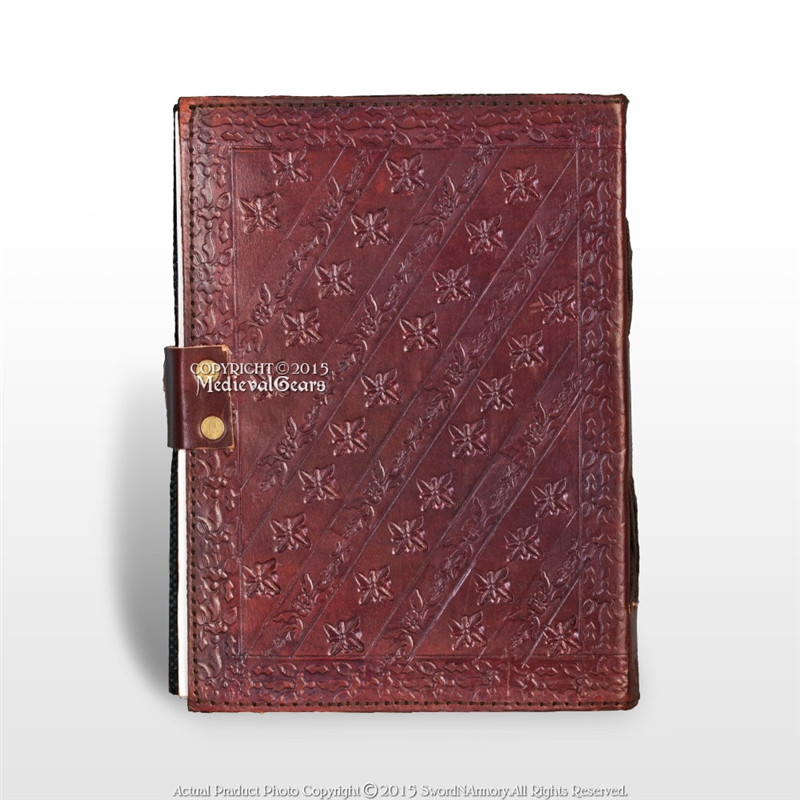 Medieval Rennaissance Diary Medieval Renaissance Double Dragon Leather Handmade Journal Diary ...