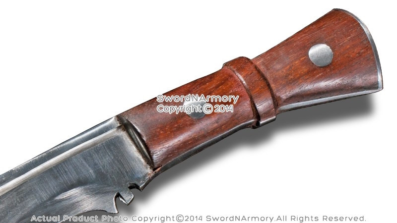 13.5" Long Gurkha Khukuri Fixed Blade Knife Nepal Kukri Machete