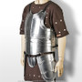 XL Medieval 20G Steel Breast Palte Body Armor with Tassets Fluted Cuirass LARP