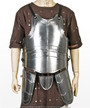 XL Medieval 20G Steel Breast Palte Body Armor with Tassets Fluted Cuirass LARP