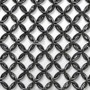 Black Large Medieval Chainmail Shirt Steel Butted Half Sleeve with Templar Cross