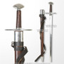 Functional Handmade Full Tang Cold Peened Norman Knights Crusader Arming Sword 1