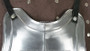 Medium Medieval 20G Steel Breast Plate Body Armor w/ Tassets Fluted Cuirass LARP