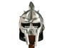 Wearable Gladiator Maximus Roman Spiked Helmet 18 Gauge Steel w/ Leather Linner