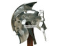 Wearable Gladiator Maximus Roman Spiked Helmet 18 Gauge Steel w/ Leather Linner