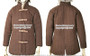 L Size Brown Gambeson Type IV Medieval Padded Armour Combat Coat SCA WMA Jacket