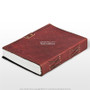Medieval Renaissance Double Dragon Leather Handmade Journal Diary Notepad w/Lock