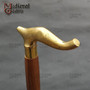 Wooden walking cane, walking stick