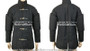 Black Medieval Gambeson Type I Padded Jacket Coat SCA WMA LARP