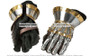 Functional Large 16G Steel Princely Hourglass Gauntlets Leather Glove SCA