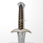 28" Foam Medieval Fantasy Halfling Elven Sting Short Sword Dagger Cosplay LARP