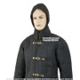 Black XL Size Gambeson Type IV Medieval Padded Armour Coat SCA WMA Arming Jacket