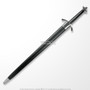 Medieval Style Warriors Viking Battle LongSword with Scabbard Spring Steel Blade