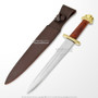 19" Viking Lobed Style Dagger Short Sword with Sheath Larp Costume Reenactment