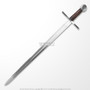 Handmade Peened Full Tang Norman Crusader Arming Sword Sharp Carbon Steel Blade