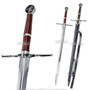 49" Geralt Witcher Steel Blade Replica Sword Scabbard Two Handed Medieval