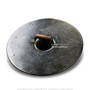 19" 16 Gauge Medieval Handforged Buckler Shield Spiked Dark Grey Cosplay LARP