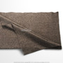 Medieval Natural Wool Hand Loomed Woven Camp Blanket Coarse 93" x 60"