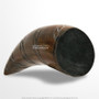 Medieval Style Home Decor Cow Horn Antique Look Engraved Leaf Scroll Paperweight