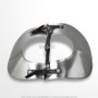 Medieval 18 Gauge Steel Plate Armor Classic Gorget H Neck Protector SCA LARP
