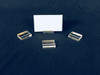 LUCITE LARGE GUEST PLACE CARD HOLDERS - CLEAR (48 pk.)