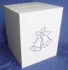  Acrylic Wedding Card Box, White