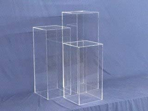 tall acrylic display case