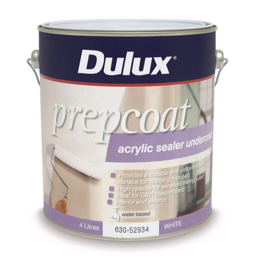 Dulux Prepcoat Acrylic Sealer Undercoat 4 Liter [Archived]
