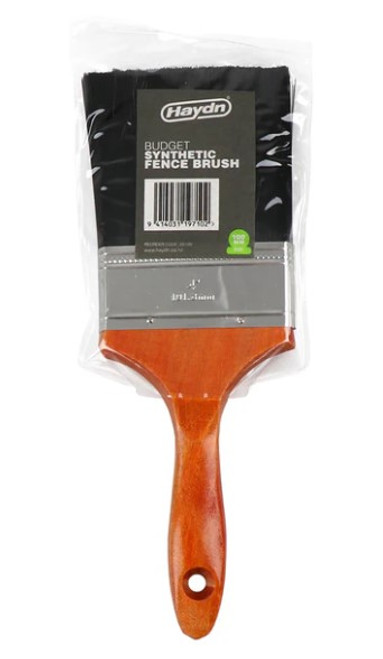 Haydn Synthetic Fence Paint Brush 100Mm