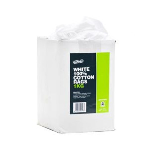 Haydn Rags White Cotton (100%) Washed 1Kg