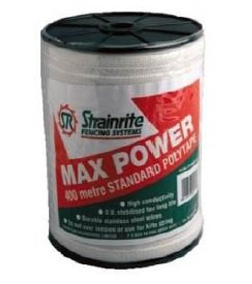 Max Power Standard Tape 200Mm White