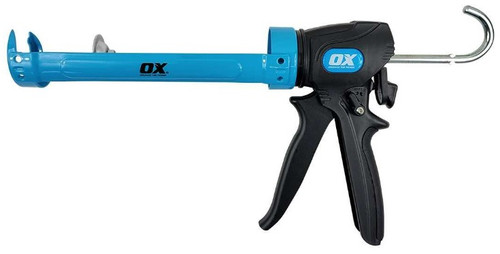 Ox Dual Thrust Caulking Gun 400Ml