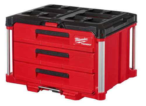 Milw Packout 3 Draw Tool Box