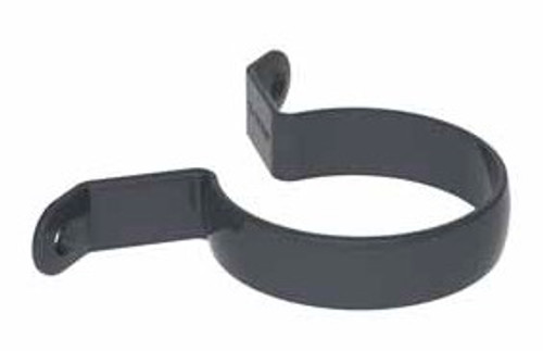 Marley Round Rc80 Saddle Pipe Clip Grey Friars 80Mm