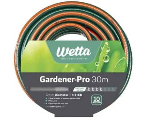 Wetta Hose Gardener Pro 12Mm X 30M Fitte