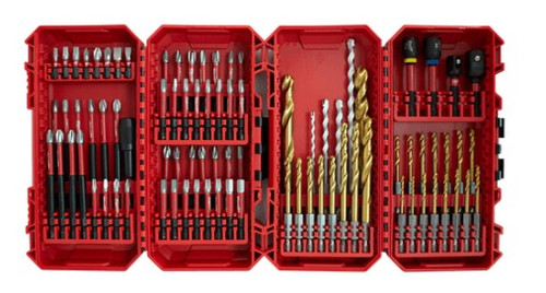 Milw Shockwave Comprehensive Drill Driver Set 86Pc  