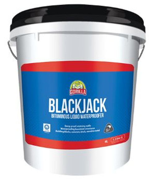 Gorilla Blackjack Bitumous Liquid Waterproofer 20L