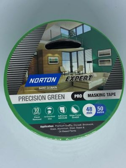 Precision Green 10 Day Masking Tape 48Mm X 50M