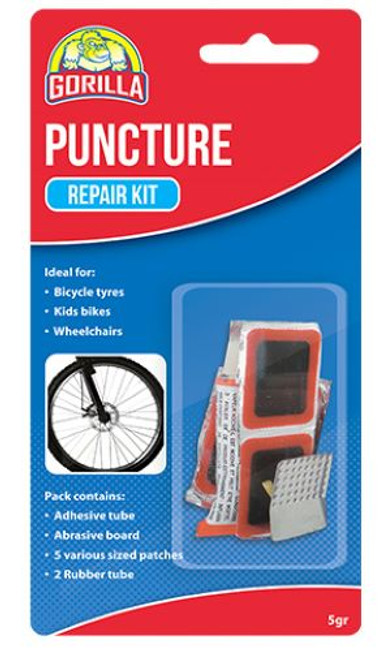 Gorilla Cycle Puncture Repair Kit Blistered