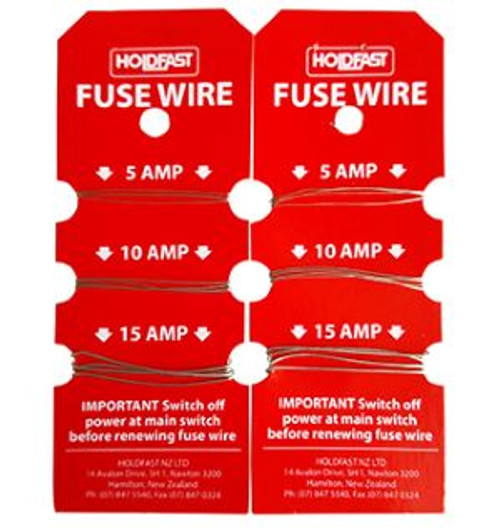 Holdfast Fuse Wire 5-10-15Amp 2Pk Hangsell