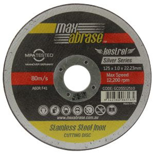 Cutting Disc S/Silver 115 X 1.6Mm