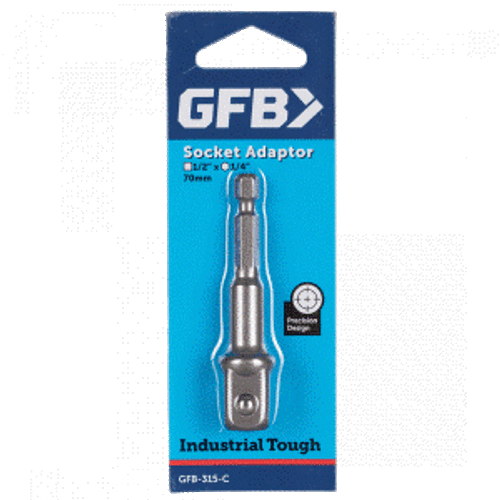 Gfb Squ Socket Adaptor 75Mm X 1/2In