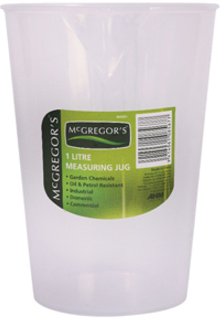 Mcgregors 1L Graduated Mini Measure Plastic Jug