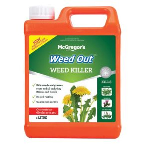Mcgregors 1L Weedout Weed Killer Concentrate