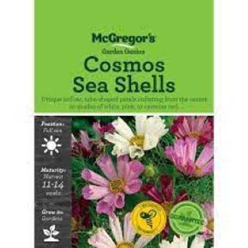 Mcgregors Cosmos Sea Shells Flower Seeds