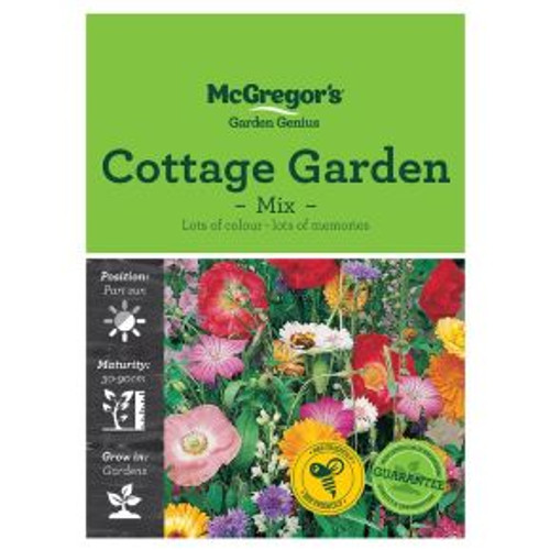 Mcgregors Cottage Garden Mixed Flower Seed