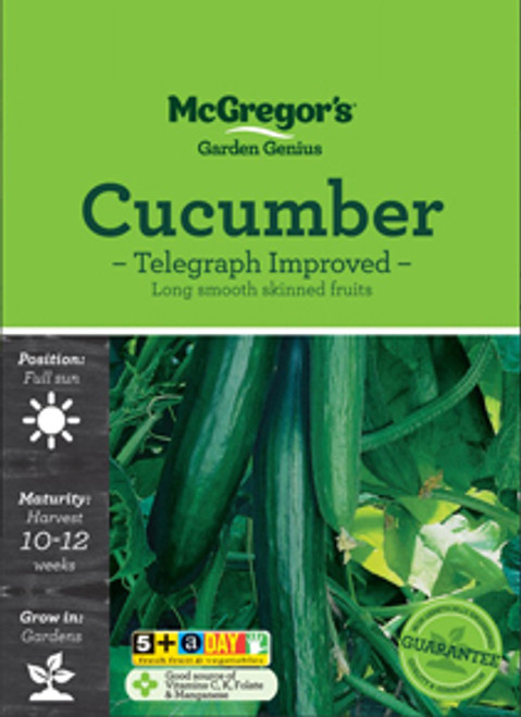 Mcgregors Cucumber Telegraph F1 Hybrid Vege Seed
