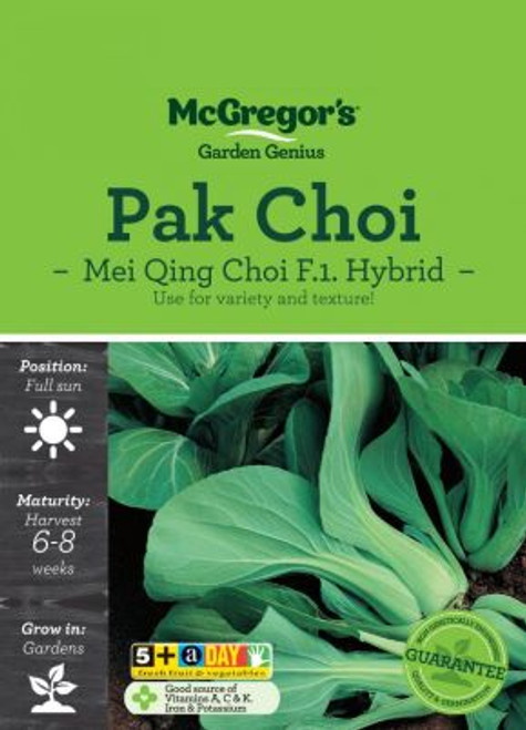 Mcgregors Pak Choi Mei Qing Choi F1 Hybrid Vege Seed