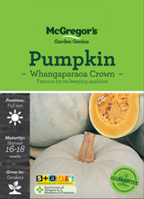 Mcgregors Pumpkin Whangaparaoa Crown Vege Seed
