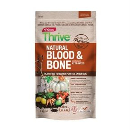 Yates Thrive Natural Blood & Bone With Seaweed 3Kg